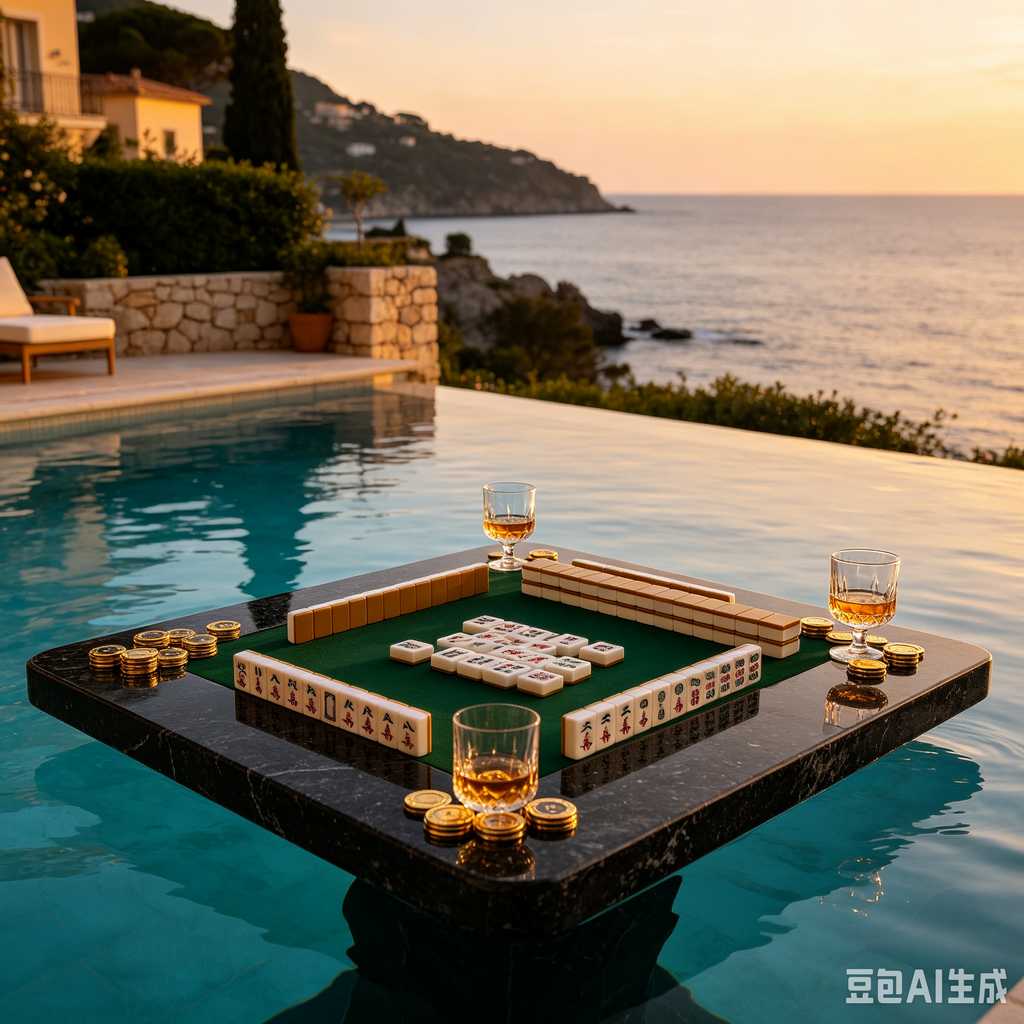 traditional oriental mahjong tiles