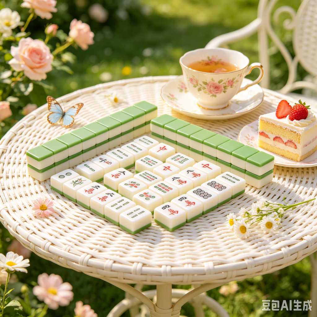 light mahjong set for easy carry