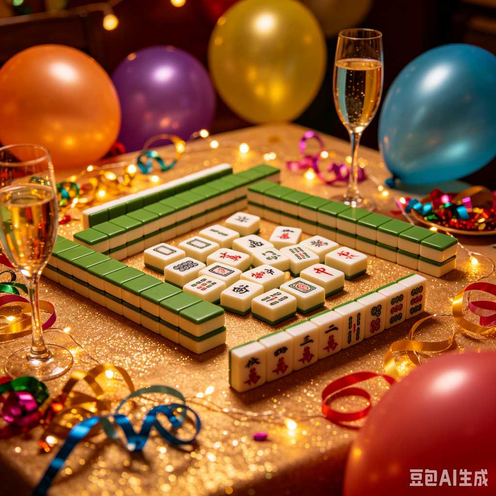 bright print mahjong tiles