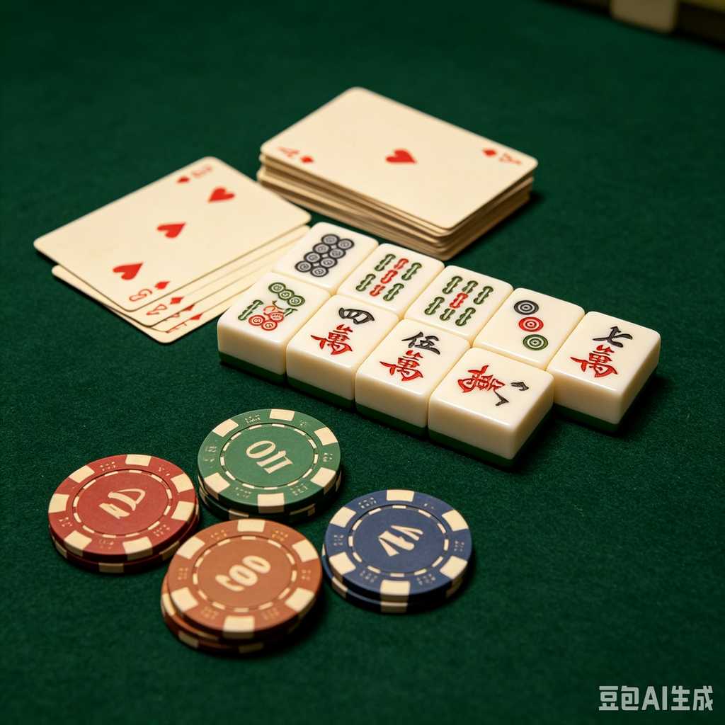 premium compact mahjong set